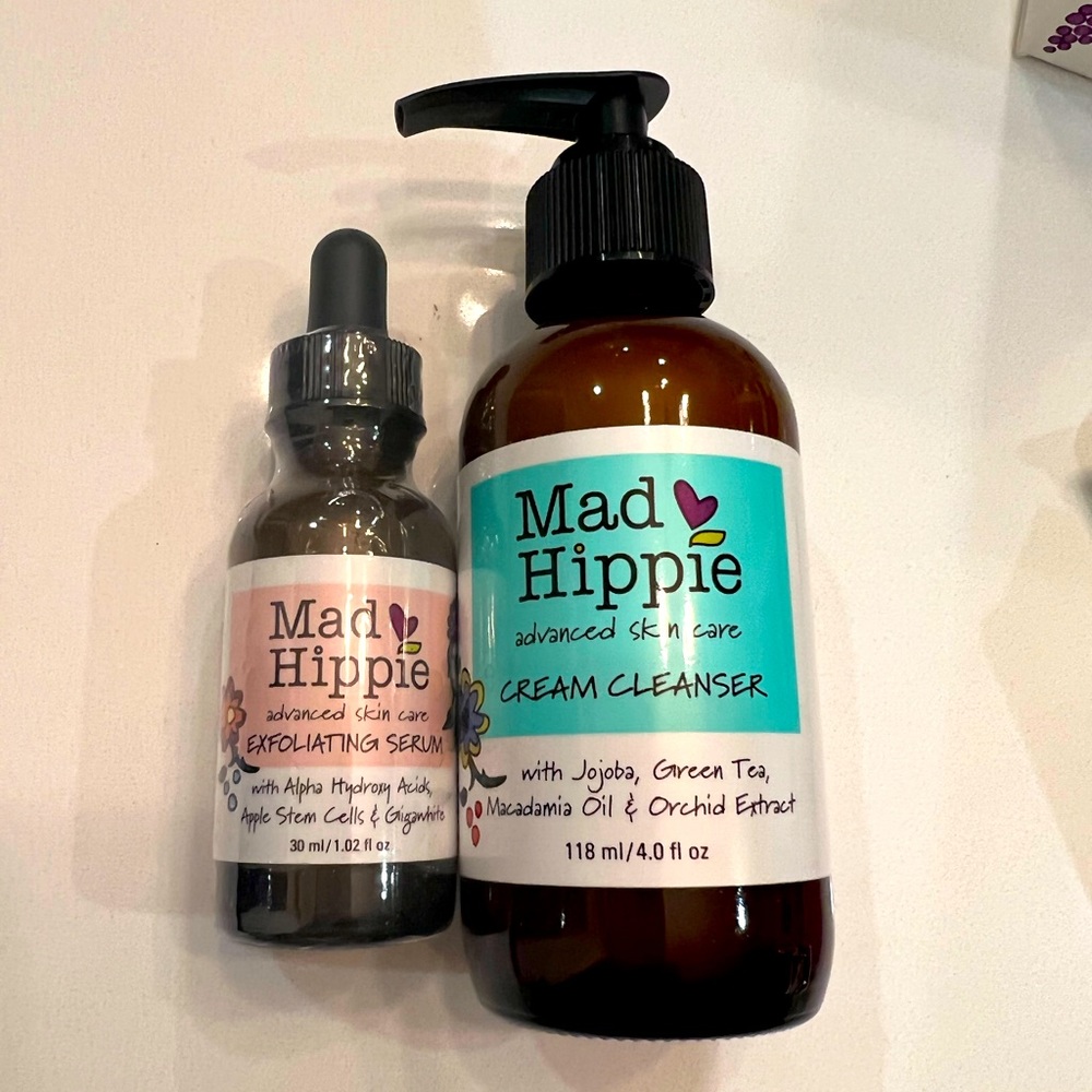 Mad Hippie Cream cleanser & Exfoliating serum